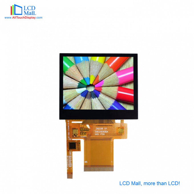 Full View Angle 3,5'' TFT LCD Touch Panel IPS Display 24 BIT RGB SPI Interface 0