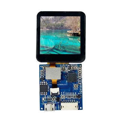 kopen 300 cd/m2 Vierkant HMI Display Smart LCD-module 240*RGB*240 USB-interface online manufacture