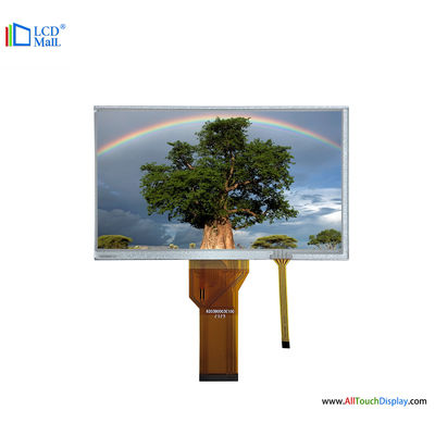kopen 40 pin lcd scherm TFT lcd display RTP 7 inch lcd module hoge helderheid 280cd/m2 online manufacture