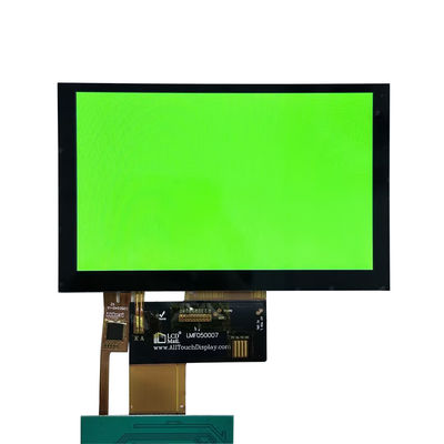 kopen IPS kijkhoek Medisch TFT-scherm 5 inch WVGA TFT-LCD-scherm met RGB-interface online manufacture