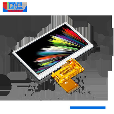 RGB 24bit Custom LCD Display 4,3 inch Kleur TFT Touch Screen 550cd