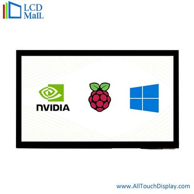 10.1 inch Raspberry PI TFT Display Screen 500cd 1024*600 Multi Point Touch