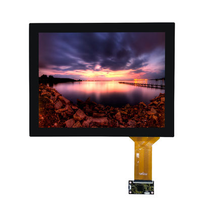 12.1 inch CTP 1024X768 LVDS Interface TFT LCD Screen Module IPS Viewing Met T-CON Board IC