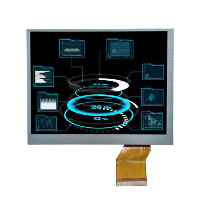 Gepersonaliseerd 5,7 inch Industrial Tft Lcd Panel Display Met Touch Screen Alle weergave 640 x 480