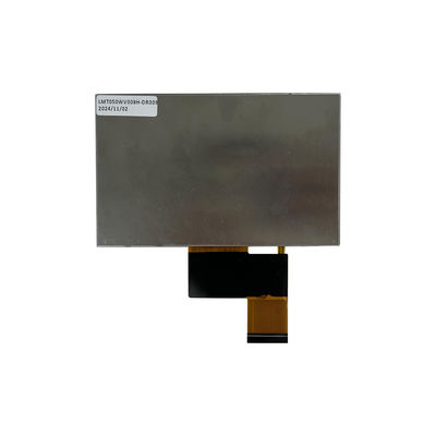 5.0 inch TFT-LCD-scherm voor landschappen 800*480 Resolutie 550nits 40pin RGB-interface capacitieve touchpaneel voor slimme woningen