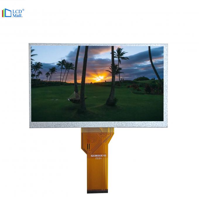 7 inch WVGA TFT LCD-scherm 800*480 Resolutie 6 O'Clock Viewing Direction LCD scherm 2
