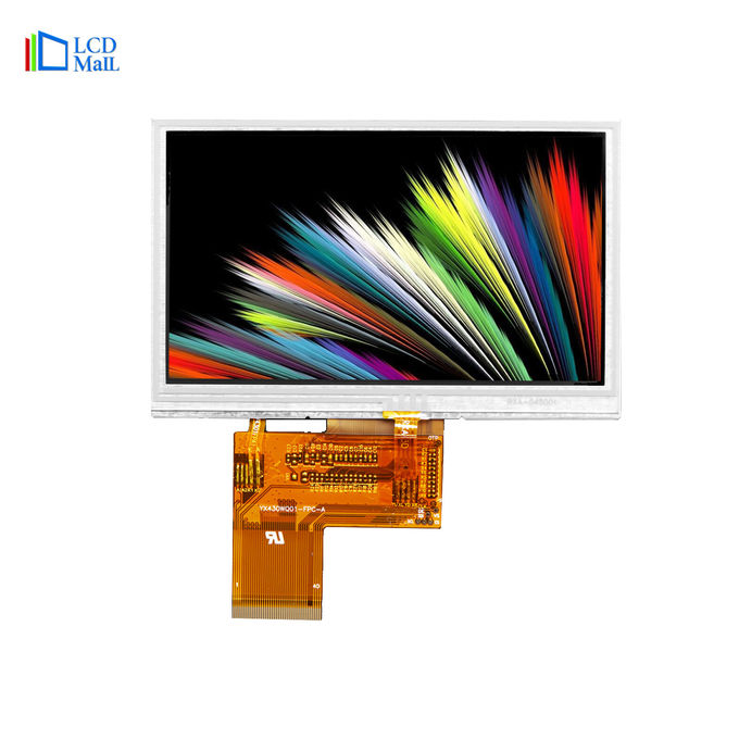 4.3 inch 480 * 272 WQVGA TFT Kleur LCD-scherm met touchscreen module 0