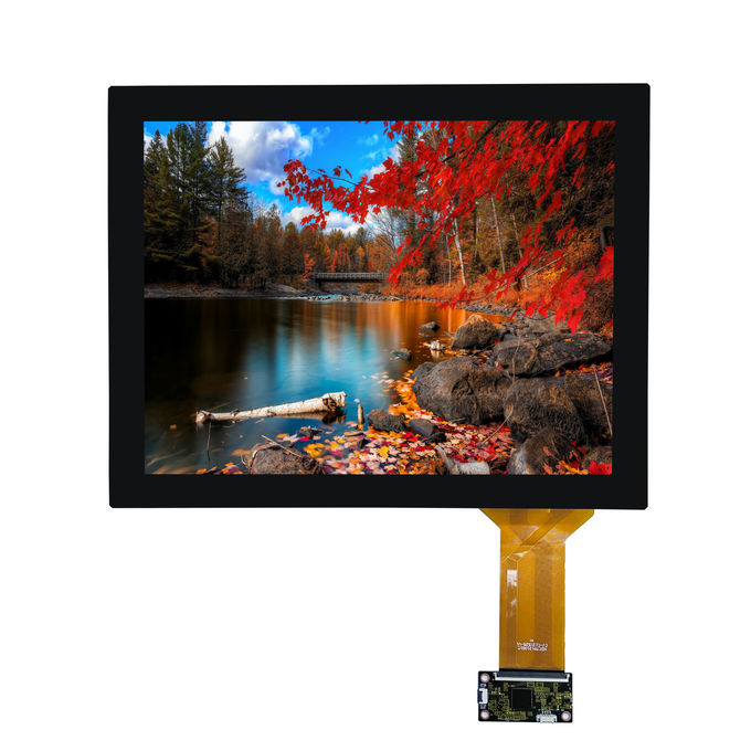 12.1 inch Industrial TFT LCD-scherm met LVDS-interfaces T-CON Board Driver IC LCD-scherm 1024XRGBX768 0