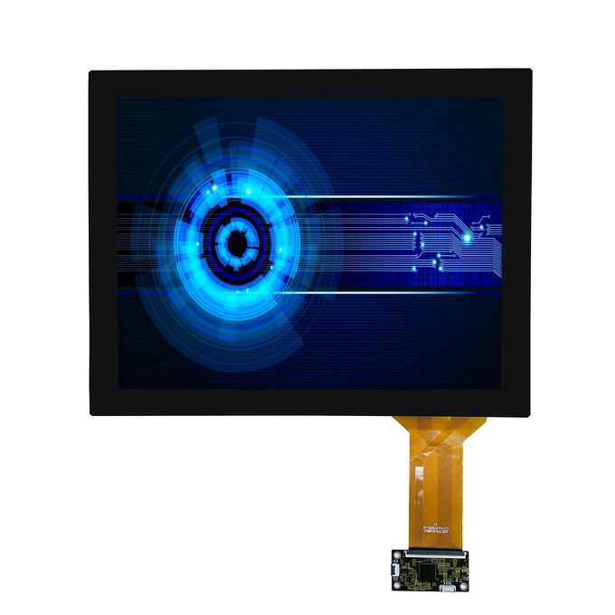 LVDS-interfaces 12,1 inch TFT-LCD met CTP 1024 X RGB X 768 0