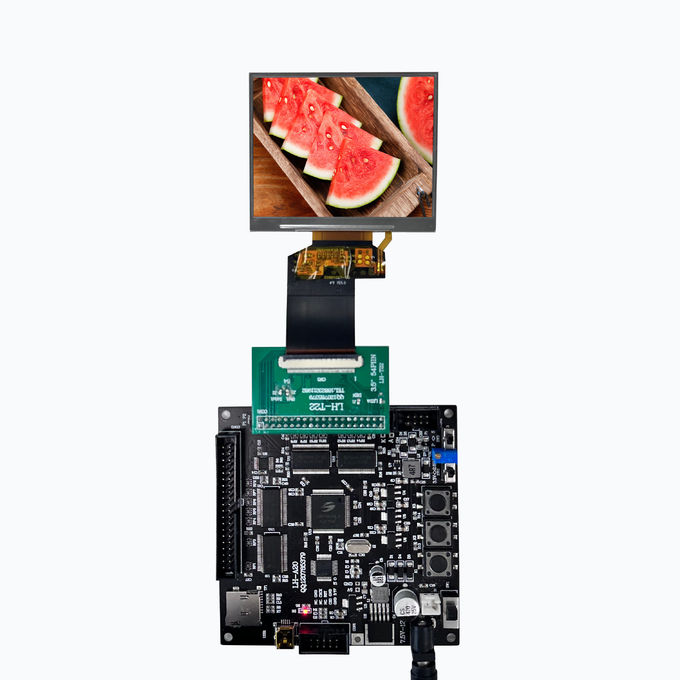 LCD Mall 3,5 inch Customized Touch Panel TFT LCD-module -20°C~70°C Bedieningstemperatuur 54pin voor industriële 0