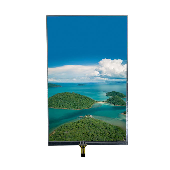 8.0 inch Transmisief met helderheid 390nits touch panel tft lcd module voor prestaties in ruwe omgevingen 0