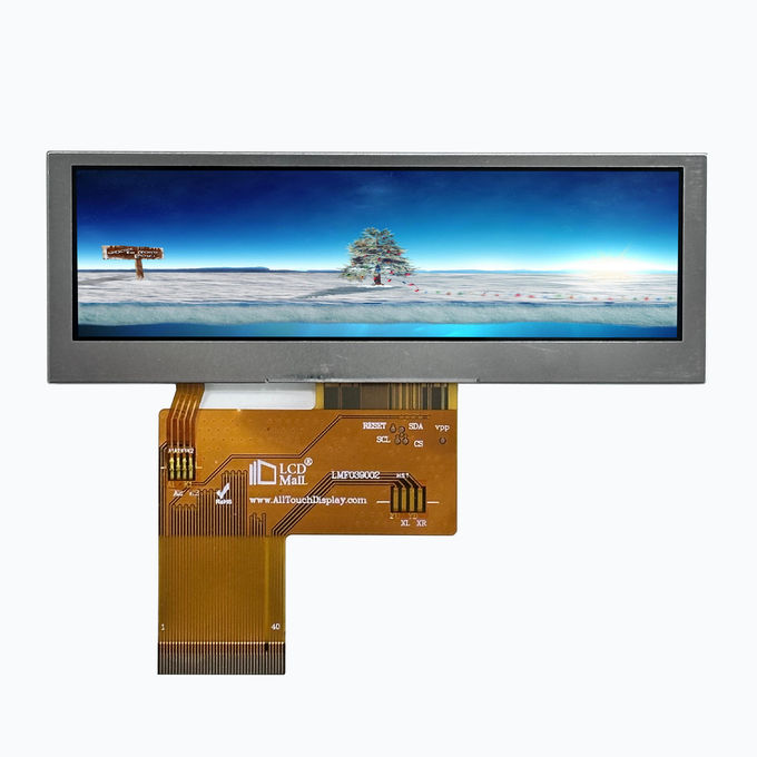 ILI6485D Drive IC 3.9 inch WQVGA LCD Touch Module Custom Touch Panel 650cd/m2 Helderheid 0