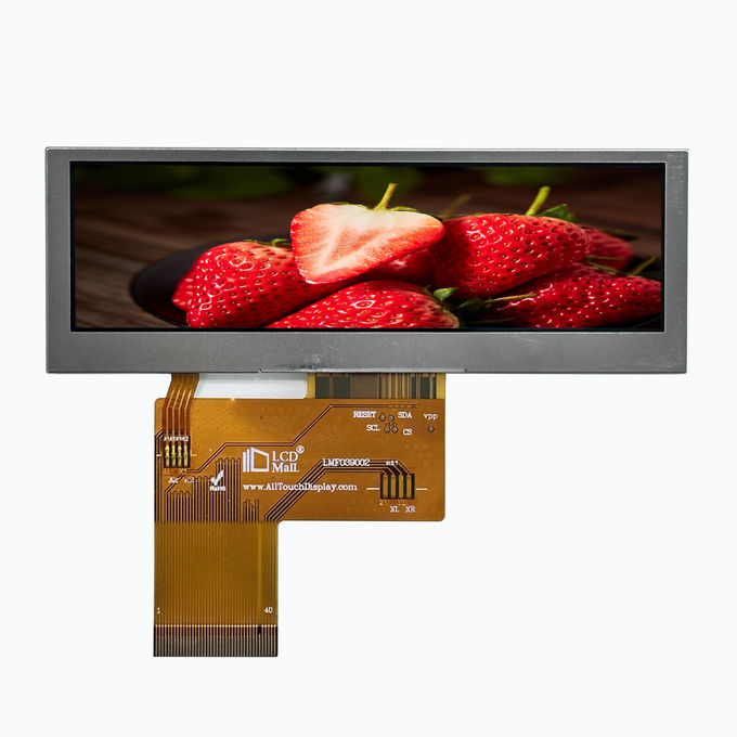 Gepersonaliseerd 3,9 inch Touch Panel 40pin TFT LCD-module met RGB FPC-connector IPS bekijkend lcd-display 1
