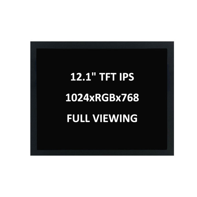 Aanpasbare 12,1 inch LCD-displaymodule met 1024 * 768 resolutie en 20 pin LVDS-interface 2